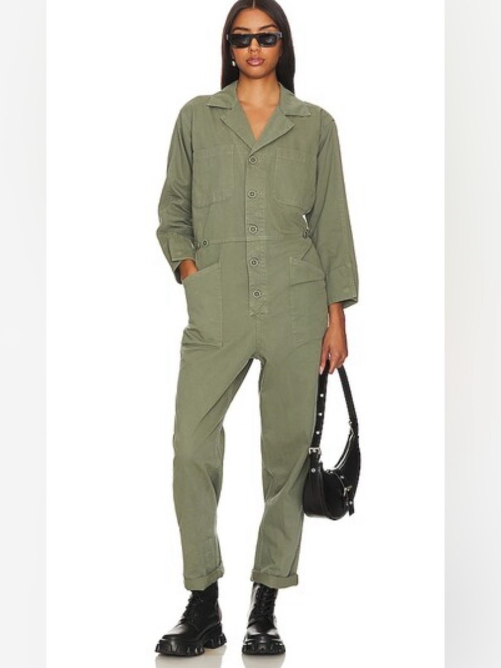NEW Pistola Tanner Long Sleeve Field Suit in Vine Olive Green size medium